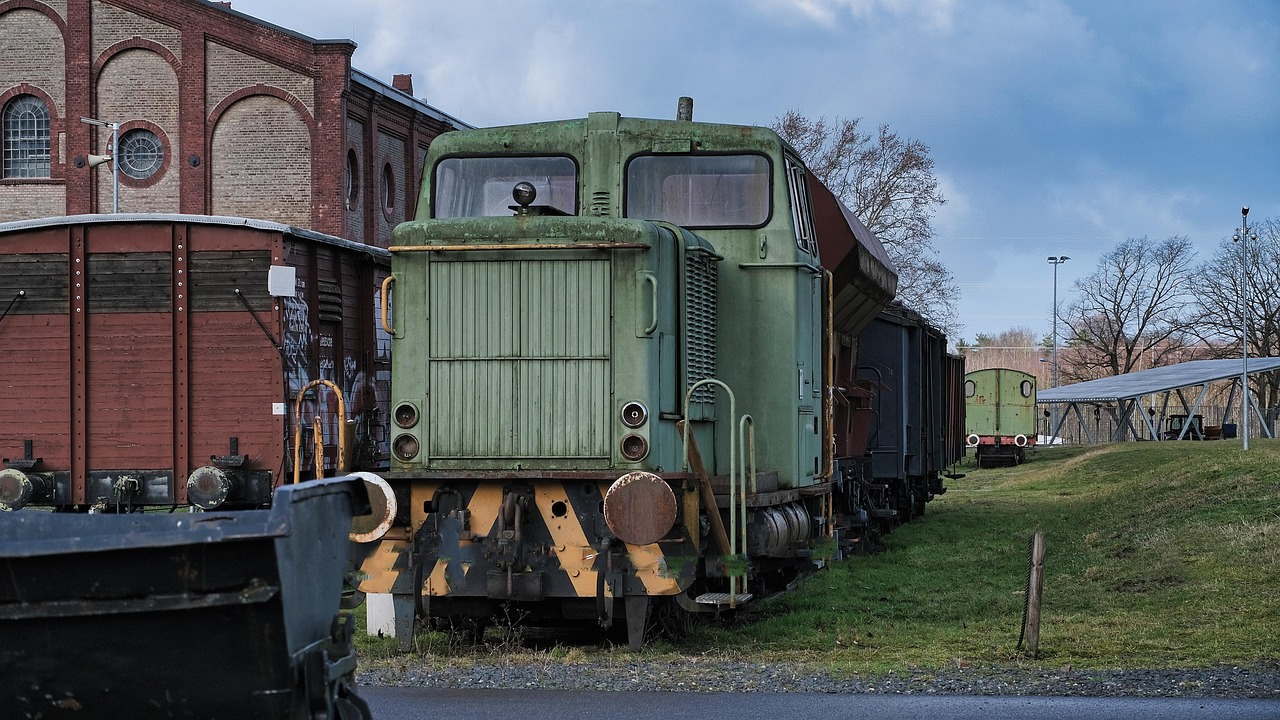 Rolling stock and underground mining equipment